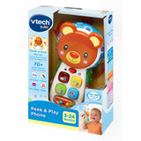 Vtech Kék Mackó Zenélő Bébi Telefon