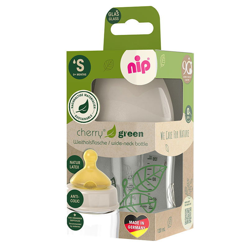 35116 Шише Cherry Green Момиче 120 Мл Кауч.Flows --- BebeMama