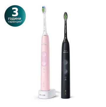 Philips Sonicare К-Кт 2 Ел. Четки 4500 Protectiveclean Hx6830/35 Brushsync - Роз+Ан -  -  - BebeMama