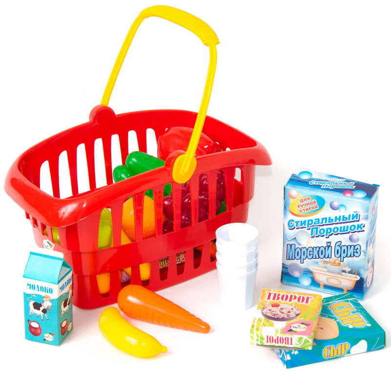 Кошница С Продукти 30Х20Х18