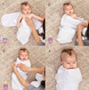 Пелена Miracle Blanket™ Бяла/Бежов Кант