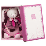 Плюшена Дрънкалка Заек 19см Doudou