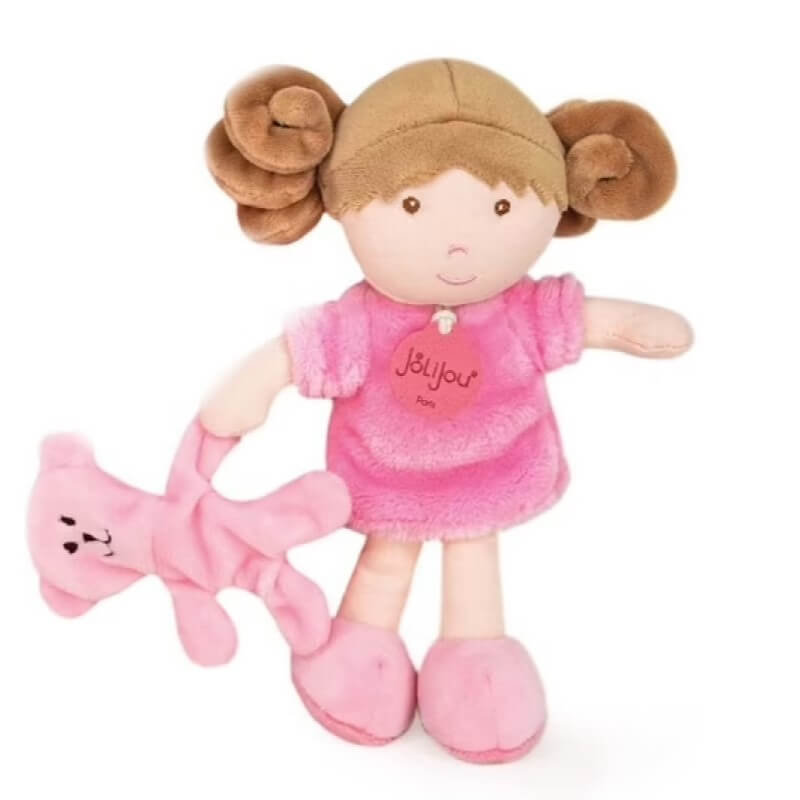 Плюшена Кукла Mlle Rose 30см Doudou