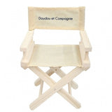 Мини Дървен Стол За Кино 14x17x20см Doudou