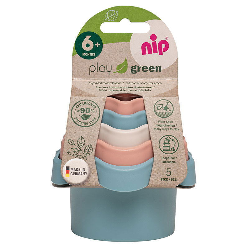 37088 Play Green Stacking Cup --- BebeMama