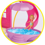 Casa de vacanță a Lolei, constructor, cu păpuși și mobilier, casă DIY cu trei etaje, piese mari, 40 el., 13x51x37