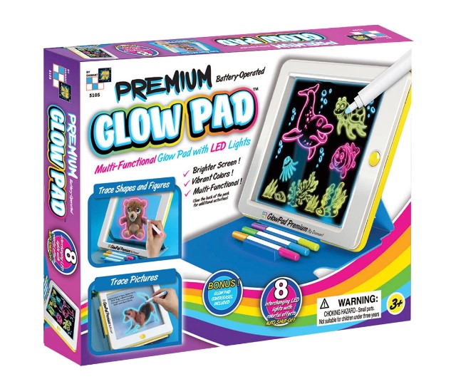 Tablă de desen strălucitoare Premium Glow Pad 