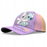 Stitch Шапка С Козирка 52 См. Лилав Жълт Kids Licensing
