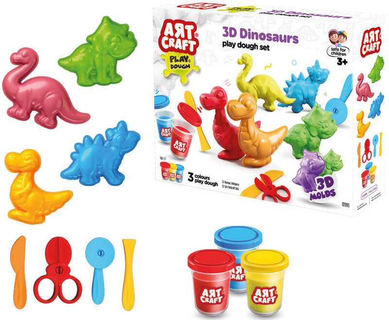 Set plastilină Matrix 3D Jurassic World 24X20X6