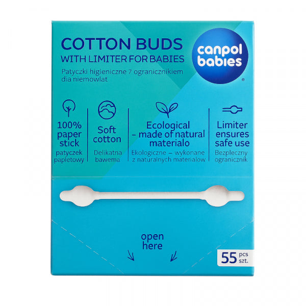 Клечки За Уши С Огранич 55бр Canpol