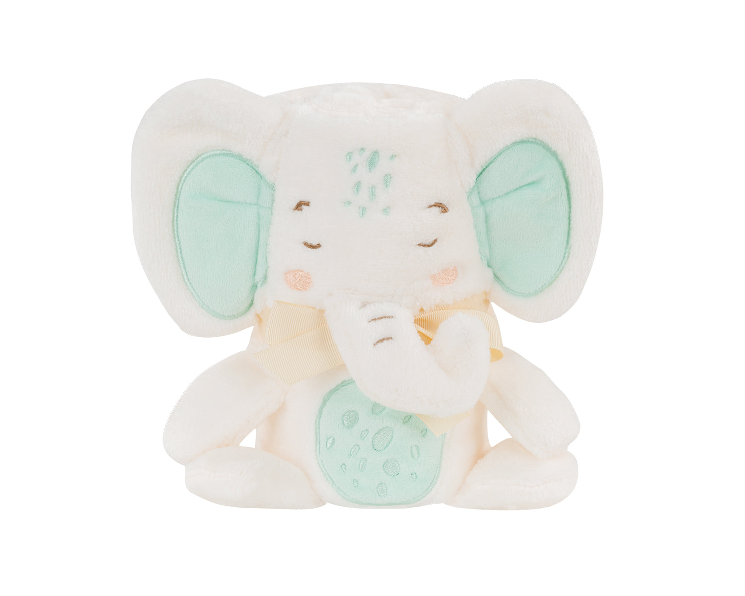 Бебешко одеяло с 3D бродерия Elephant Time --- BebeMama