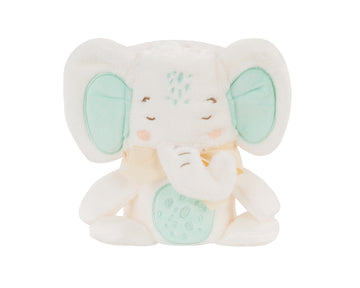 Бебешко одеяло с 3D бродерия Elephant Time -  -  - BebeMama