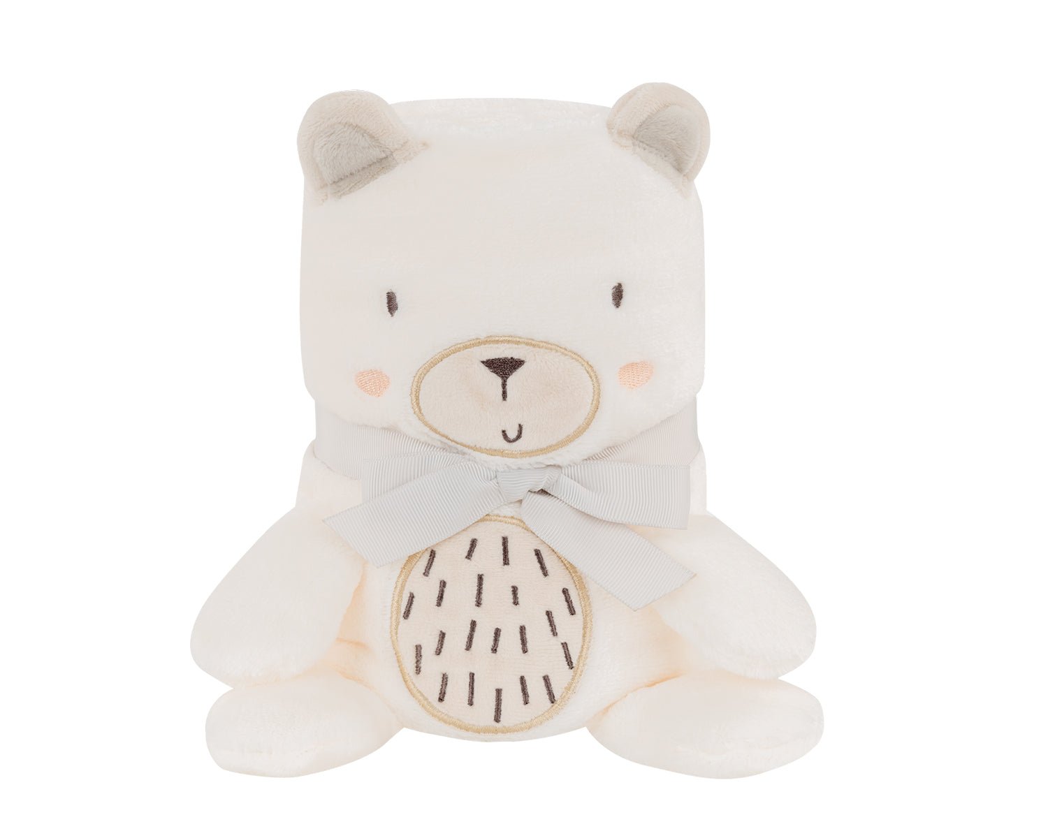 Бебешко одеяло с 3D бродерия My Teddy - Одеяла - Kikkaboo - BebeMama