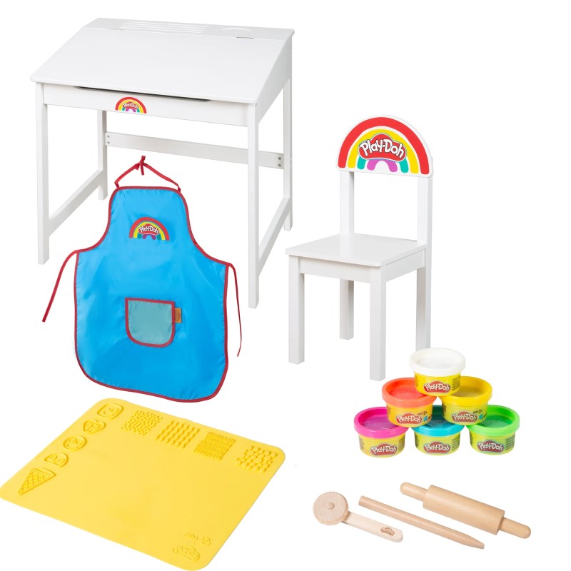 Pd1zu Gyurmaasztal Székkel+Kiegészítőkkel Play Doh Roba