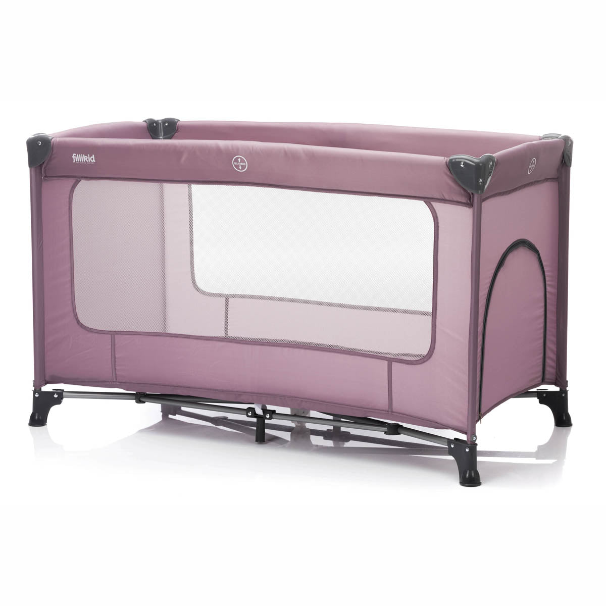 Fillikid Сгъваема Кошара За Сън И Игра Nizza - Raspberry