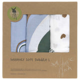 Пелени Happy Rascals Sky Blue 3бр. Lassig