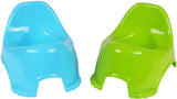 Ghiveci 2 culori albastru și verde 31x24x21