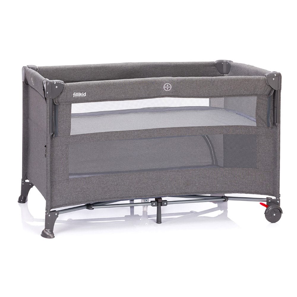 Fillikid Сгъваема Кошара За Сън И Игра Porto - Grey Melange