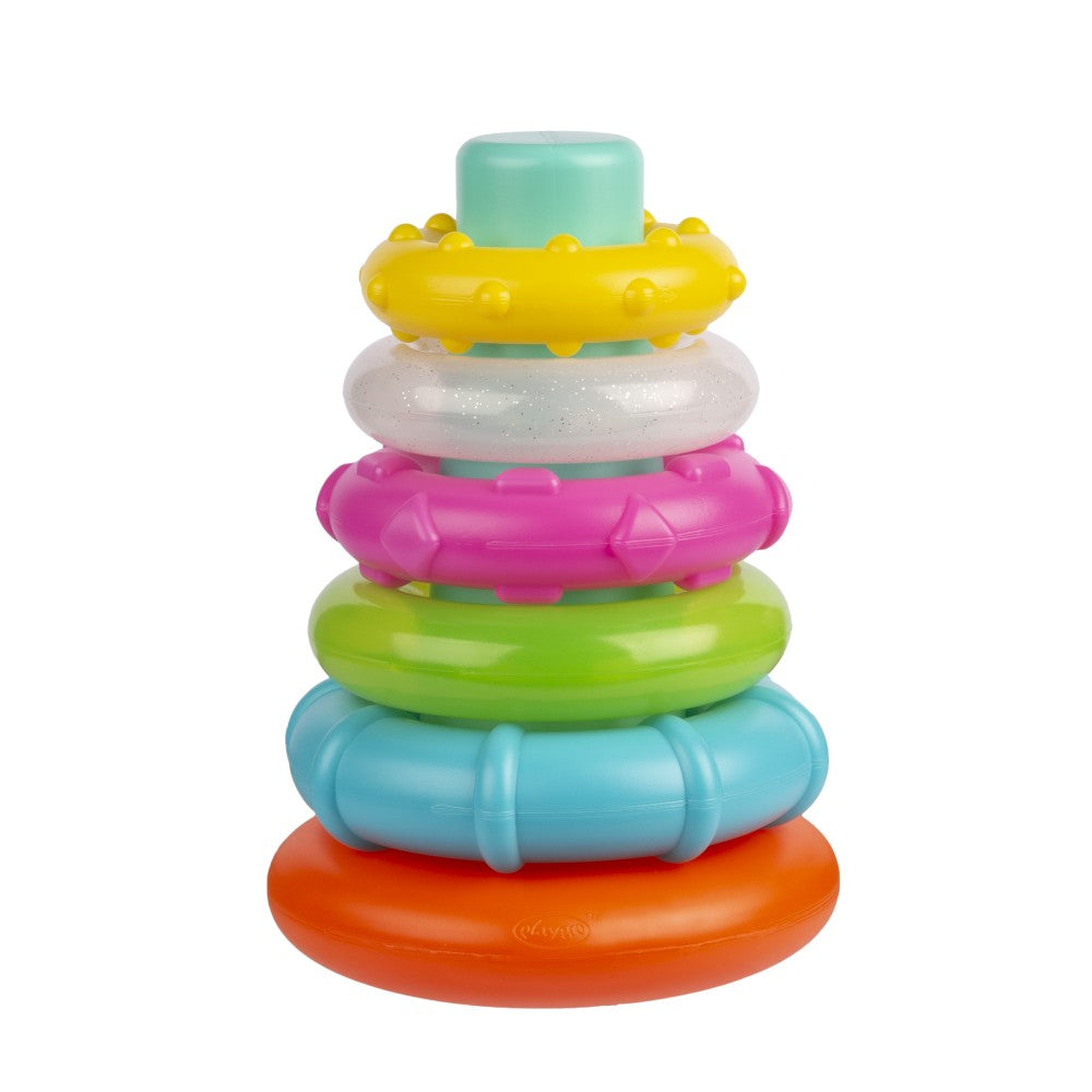Con cu inele colorate Refresh Playgro, 10-36 luni