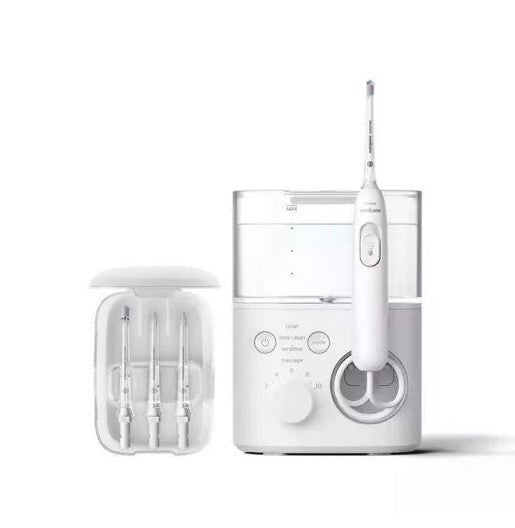 Philips Sonicare Орален Душ Power Flosser Base 7000 Interdental Hx3911/40 4 Накрайника --- BebeMama