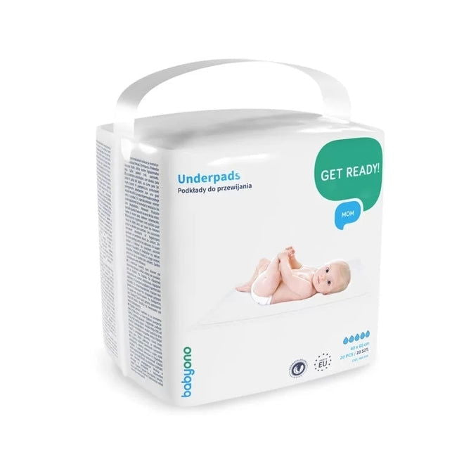 40 X 60 Подложки За Повиване 20 Бр. Babyono --- BebeMama
