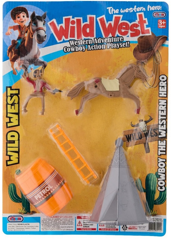 Set Cowboy cu Wigwam 45X32X8