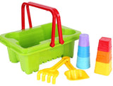 Set de nisip Bucket Fortress, dimensiune mare, 32 x 24 x 15
