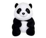 Aurora - Jucărie de pluș Linlin Panda Negru, 30cm