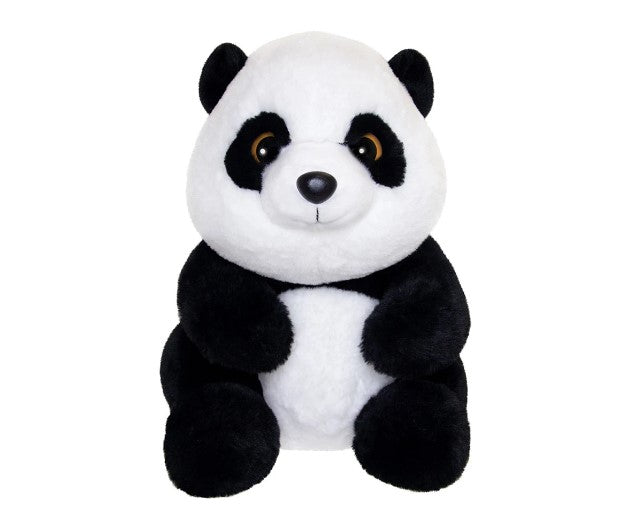 Aurora - Jucărie de pluș Linlin Panda Negru, 30cm