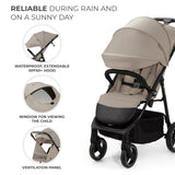 Carucior pentru copii Kinderkraft Trig 3 Stone Beige