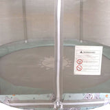 Кръгъл Мини Батут С Мрежа, Баскетболен Кош И Топки За Игра Sonne