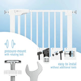 Бяла Преграда За Стълби С Удължение 7см. + 14см. В Сет Sipo