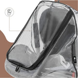 Универсален Бебешки Дъждобран За Кошница За Кола С Цип Sipo