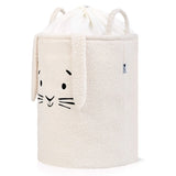 Kош За Съхранение На Играчки Xl С Връзка, Кремаво Зайчe Sipo