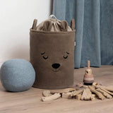 Кош За Съхранение На Играчки Xl С Връзка, Кафяво Мече Sipo