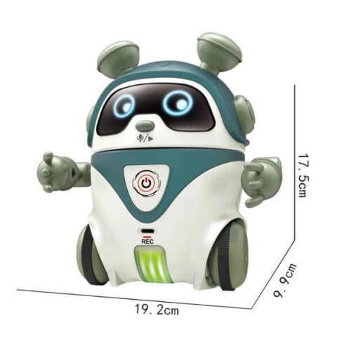 Chappie Gyermekrobot Beszédrögzítővel, kék színű, Sonne