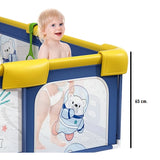 Бебешка Текстилна Ограда Тип Кошара Hi Bear 180*200 См Sonne
