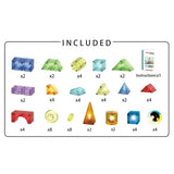 Constructor magnetic luminos Val cu lumină și 64 de piese