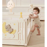 Бебешка Ограда Forest Animals Cream Магнитна Дъска И Кош Sonne