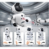 Robot Solo alb pentru copii cu funcție de vorbire și comenzi