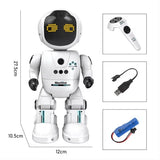 Robot Solo alb pentru copii cu funcție de vorbire și comenzi