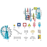 Set de construcție distractiv pentru copii Otis cu sunet și roată, 73 de piese