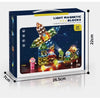 Set de constructor magnetic cu figurine și 57 de piese pentru copii
