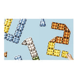 Set de construcție magnetic Dino Attack pentru copii cu căsuță și 116 piese