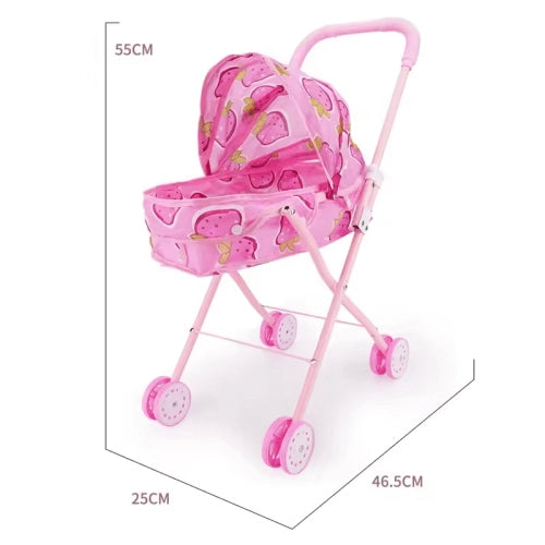 Păpușă Sonne Vera care urinează cu cărucior și accesorii