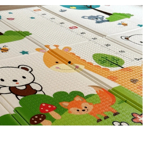 Covor practic pentru copii, girafă/urs, 180*200*2, mărimea XL