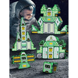 Забавен Детски Магнитен Конструктор С 66 Части Space Trips Sonne