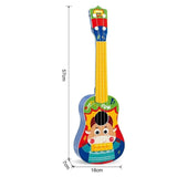 Hybridbass Детска Китара 57 См В Свежи Цветове Sonne