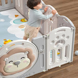 Бебешка Ограда За Безопасна Игра Lion Sonne