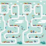 Детска Кошара Jumpiplay С Килим 120x120 См С Безопасна Зона Sonne